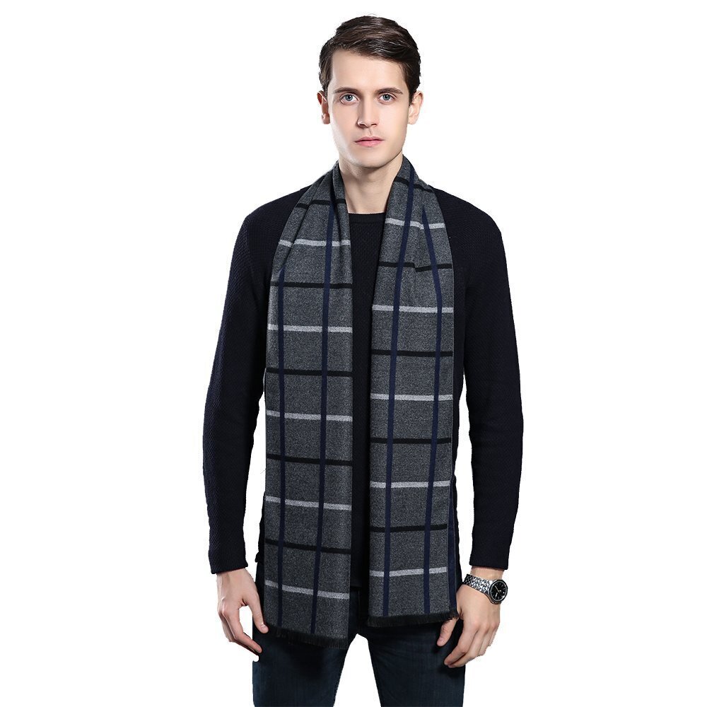 8488 Scarves Winter Warm Fashion Formal Classic Long Soft Scarf Holiday